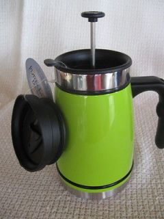 French Press Coffee Makers   2 Colorful Versions   20oz   Stainless 
