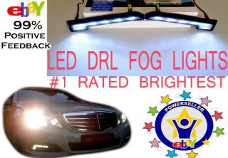 Jaguar 8K 6 LED Mercedes Style DRL Fog Driving Race Light FREE 2 3 USA 