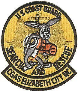 elizabeth city small bugs bunny w4782 coast guard patch returns