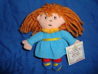 caillou s sister rosie doll keychain back pack clip 4