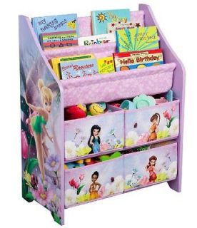 Kids Room Toy Bin Organizer Storage Box DISNEY FAIRIES BOOK AND TOY 