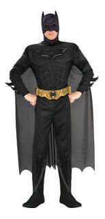 batman deluxe muscle chest costume adult new