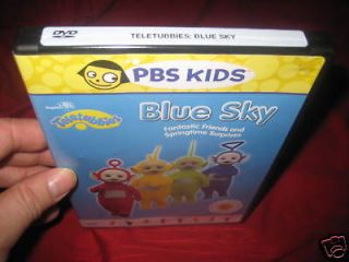 TELETUBBIES   BLUE SKY DVD FANTASTIC FRIENDS PBS KIDS