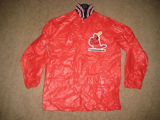 St. Louis Cardinals STL vtg 80s SGA youth Large L vinyl jacket 