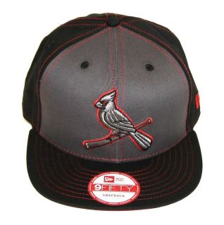   9FIFTY 50 SNAPBACK SNAP IN POP ST. ST LOUIS CARDINALS CARDS RED BLACK