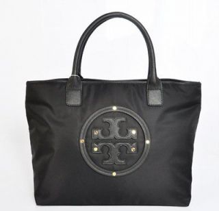 tory burch nylon casual carryall with dust bag black