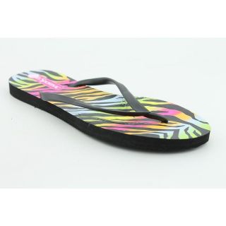 LeSportsac Key West Womens Size 5 Silver Synthetic Flip Flops Sandals 