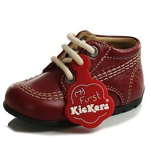 Baby Kicker Red Lace Up Boots Baby Chi BARGAIN ***ALL SIZES AVAILABLE 