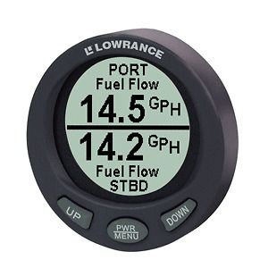 Lowrance LMF 200 Compact Multi Function Gauge w/out Sensor 49 551