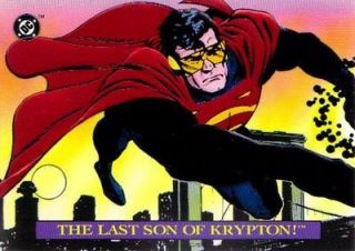 DC Bloodlines Embossed Foil Card S3 The Last Son of Krypton