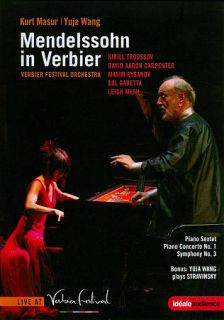 Kurt Masur Yuja Wang Mendelssohn in Verbier   Piano Sextet Piano 
