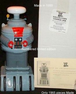 Limited Edition 14 Lost in Space B 9 Robot Collectors Cookie Jar