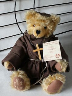   SPIELWAREN LIMITED EDITION MARTIN LUTHER THE MONK, BEAR WITH GROWLER