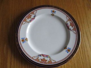 bleu de roi alfred meakin england athol 10 plate from