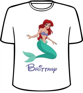 little mermaid t shirt in Womens Clothing