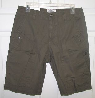nwt calvin klein mens modern casual shorts green $ 60