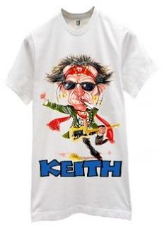 keith richards rolling stones caricature t shirt more options size