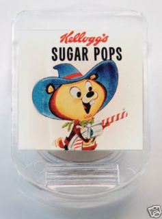 kellogg s sugar pops cereal box chip memo clip magnet