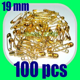   color small size coiled safety pins 100 3/4 #000 dressmaking beading