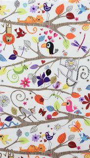 YARD Just Hanging Animals, Birds, Lions natural fabric by 