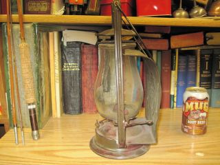 antique oil LANTERN DIETZ BUCKEYE DASH LAMP RR RAILROAD KEROSENE LIGHT 