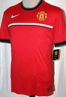 NWT NIKE MANCHESTER UNITED PREMATCH HOME AUTHENTIC JERSEY SIZE M L