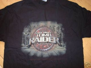 TOMB RAIDER LARA CROFT 2001 VINTAGE shirt Size XL