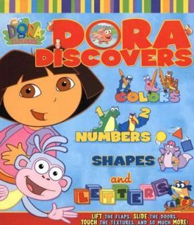 Dora Discovers by Lauryn Silverhardt 2004, Board Book