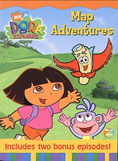dora the explorer map adventures dvd 2003 