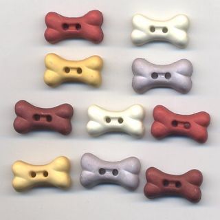 dog bone buttons in Sewing & Fabric