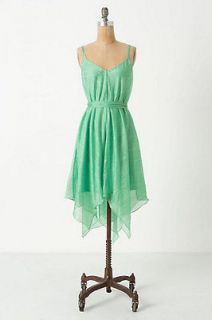 Anthropologie Glimmered Piperita Mint Party Dress HD in Paris Size 12 