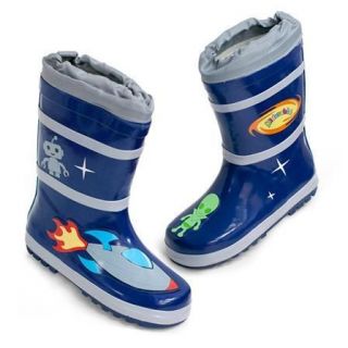 NEW. Kidorable Childrens Space Hero Wellies Wellington Rain Boots 