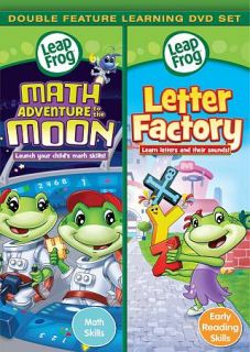 LeapFrog Math Adventure to The Moon Letter Factory DVD, 2010