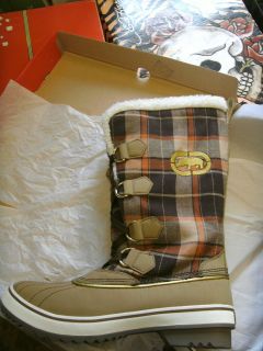 Red Womens Boots by Marc Ecko Aspen Brooke 26987/sdbr Sand Brown Size 