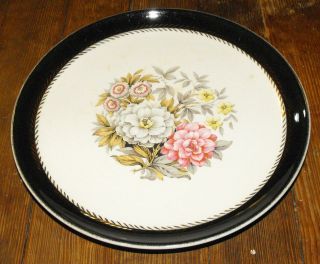 Vintage French Saxon China Union Made Dinner Plate Empire