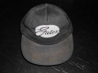 vintage GATES OIL COMPANY TRUCKERS HAT ball cap GAS STATION very rare 