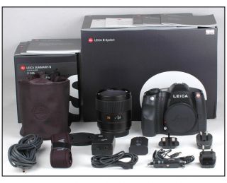 New* Leica S2 P+Summarit ​s 70mmf/2.5 kit, Sapphire Glass+Platiunu 