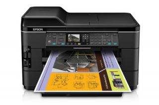 Epson Workforce WF 7520 Wide Format Printer Scanner Fax
