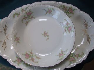 TWO TK Thun NORMANDIE Pattern COUPE SOUP BOWLS Exc Condition