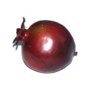 Artificial Pomegranate Medium   Plastic Decorative Fruit Red 