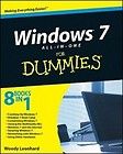 WINDOWS 7 ALL IN ONE FOR DUMMIES   WOODY LEONHARD (PAPERBACK) NEW