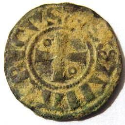 crusader obol coin holy sepulchre jerusalem archaeology from israel 