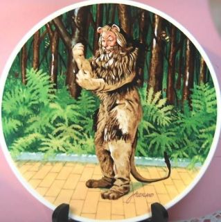 Plate Collector Wizard of Oz IF I WERE KING Lion Bradford Exchange