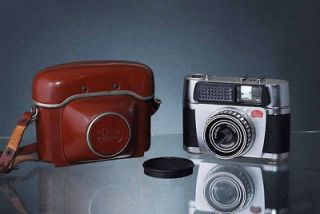 braun paxette electric 35mm film camera stock 987 w ennagon