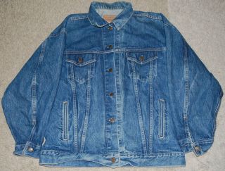 Vintage Womens Levis Denim Jean Jacket 77930 7206 size Large