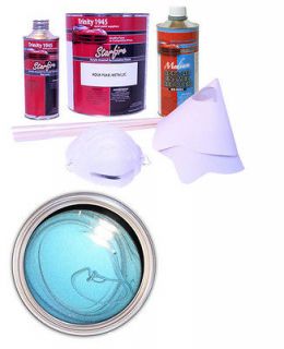 Newly listed Aqua Pearl Metallic Acrylic Enamel Auto Paint Kit