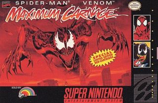 Spider Man   Venom Maximum Carnage Super Nintendo, 1994