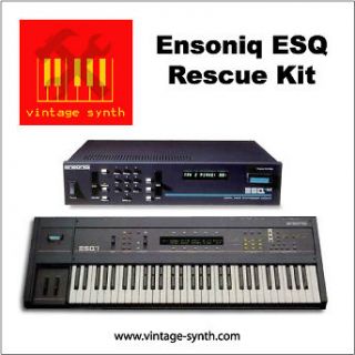 Ensoniq ESQ 1, ESQ M, SQ 80   Largest Collection of Sounds Patches
