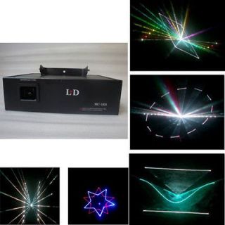   2W RGB FULL COLOR ILDA CARTOON DISCO DJ Stage Laser Light 30K scanner