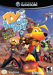 TY 3 THE TASMANIAN TIGER NIGHT OF THE QUINKAN GAMEBOY ADVANCE GAME 